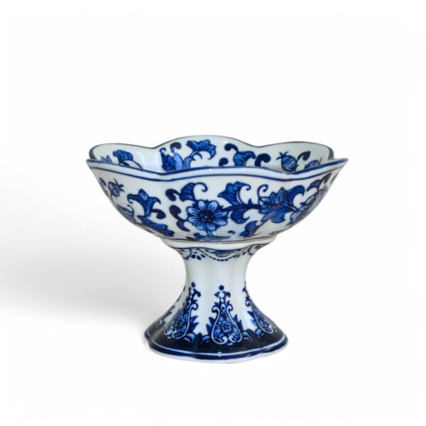 Porcelain Compote 6 Dia X 4.5"H