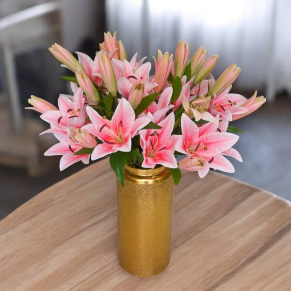 Tiger Lily 2 Flowers +2 Buds